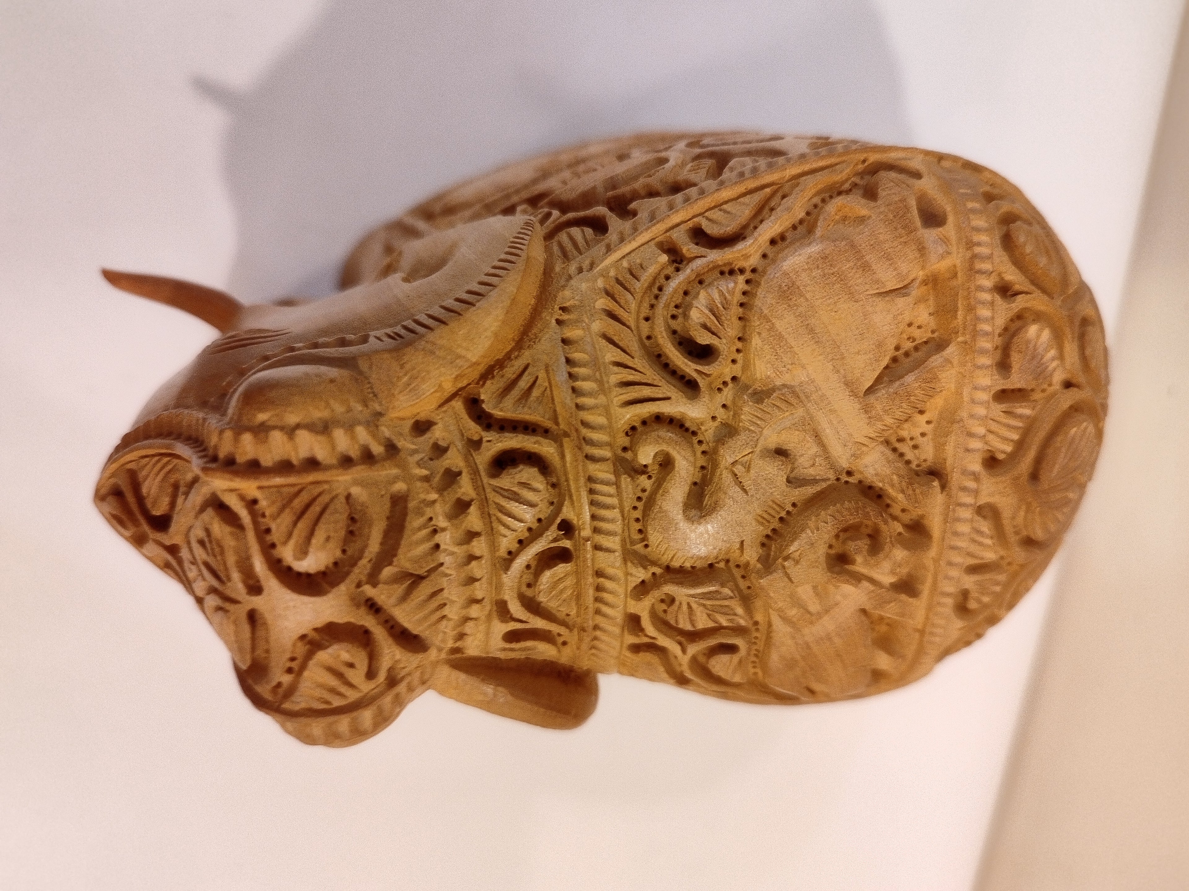 Handcrafted Kadam Wood Elephant in different Figurine (Any one piece Spiritual Decor