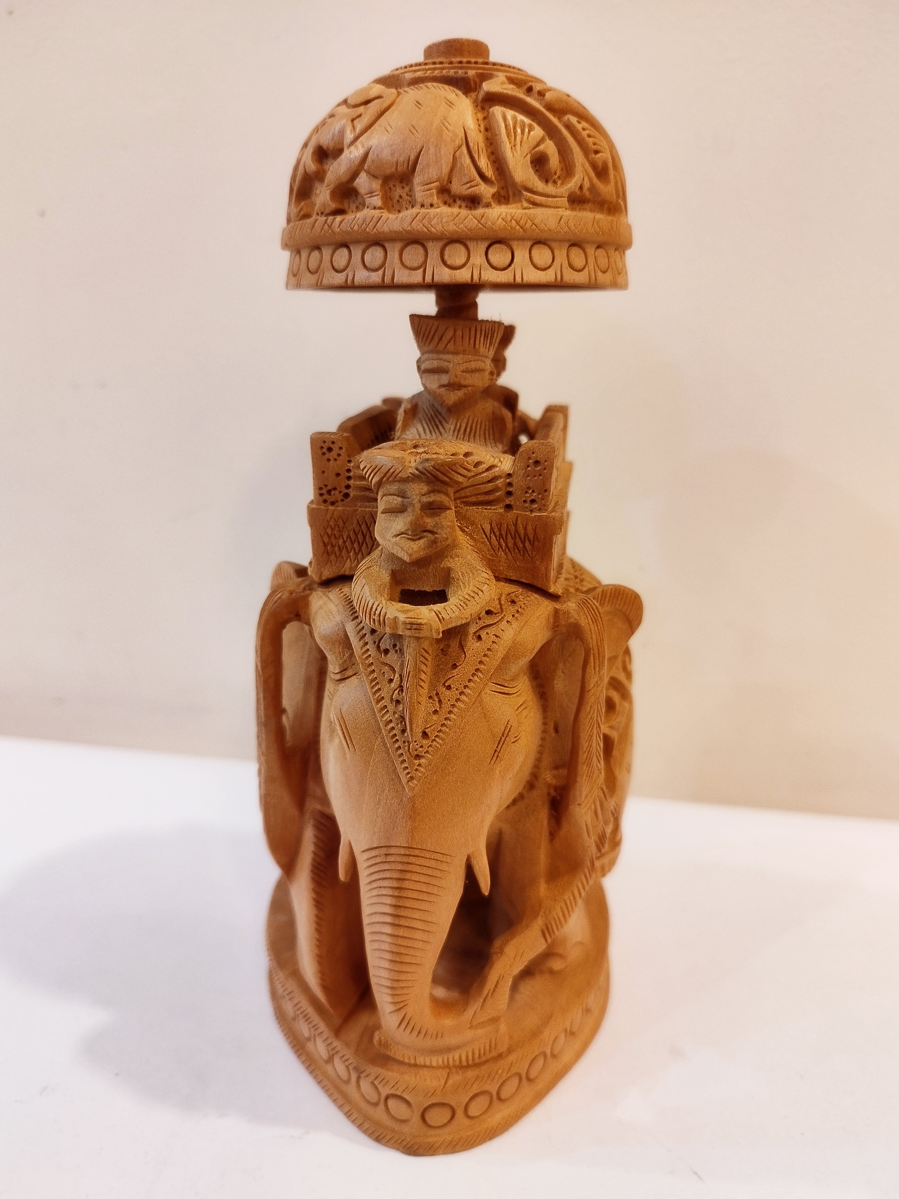 An elephant Maharaja,eight inches height.Well known to give strength to a person, family, office.