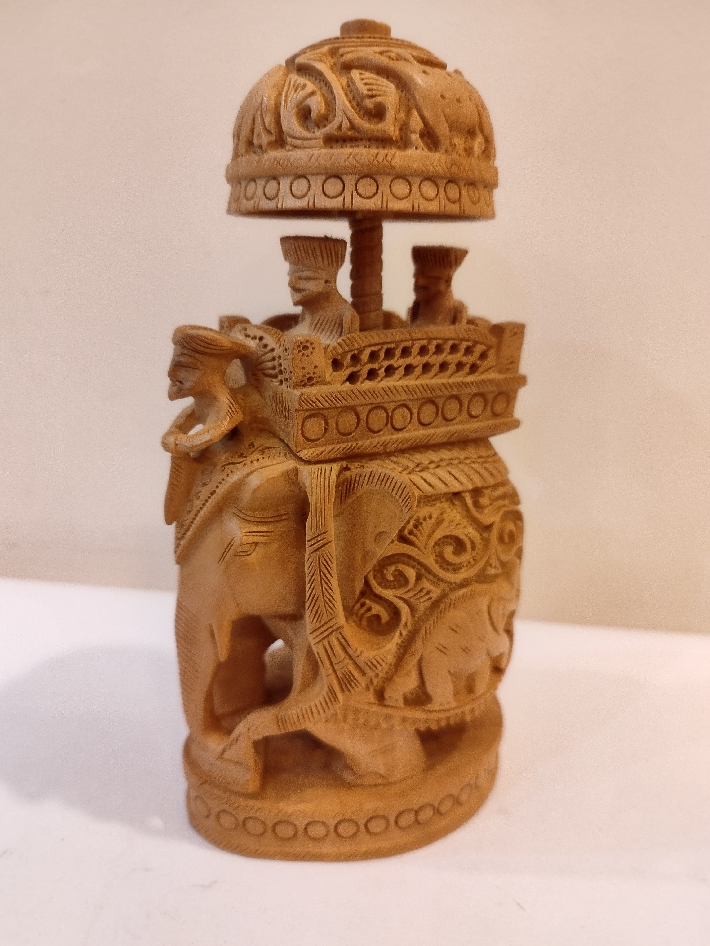 An elephant Maharaja,eight inches height.Well known to give strength to a person, family, office.