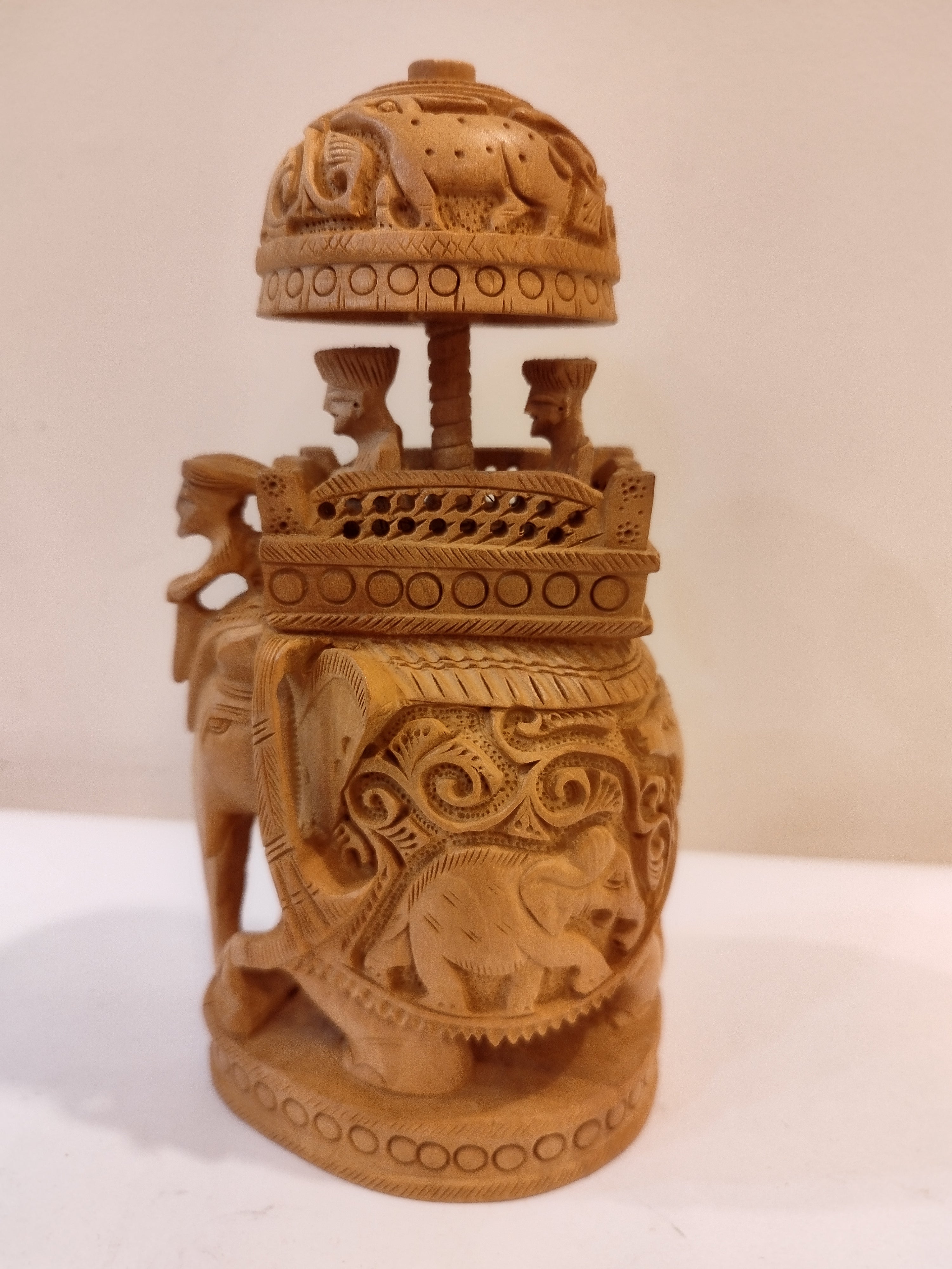 An elephant Maharaja,eight inches height.Well known to give strength to a person, family, office.