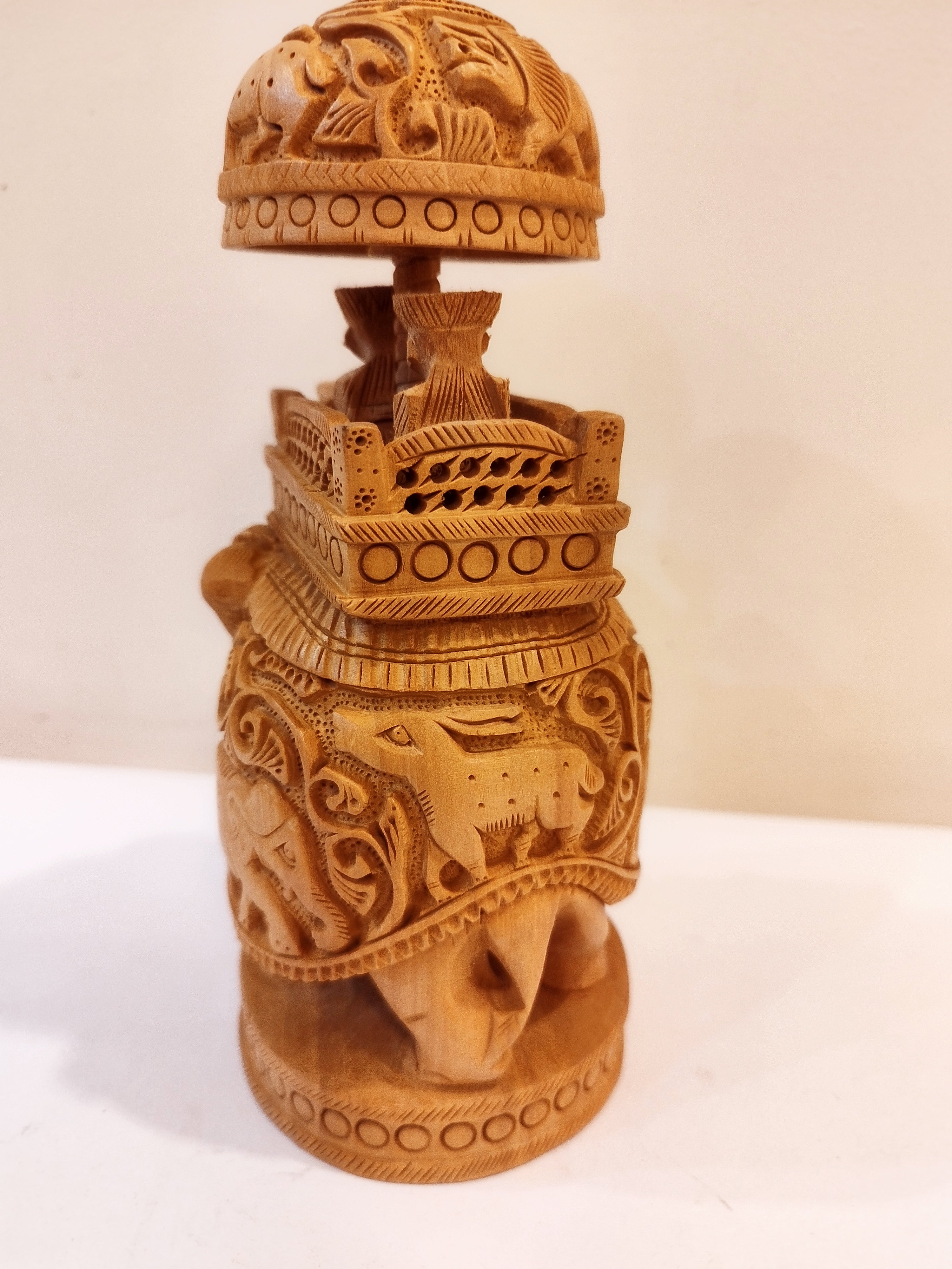 An elephant Maharaja,eight inches height.Well known to give strength to a person, family, office.