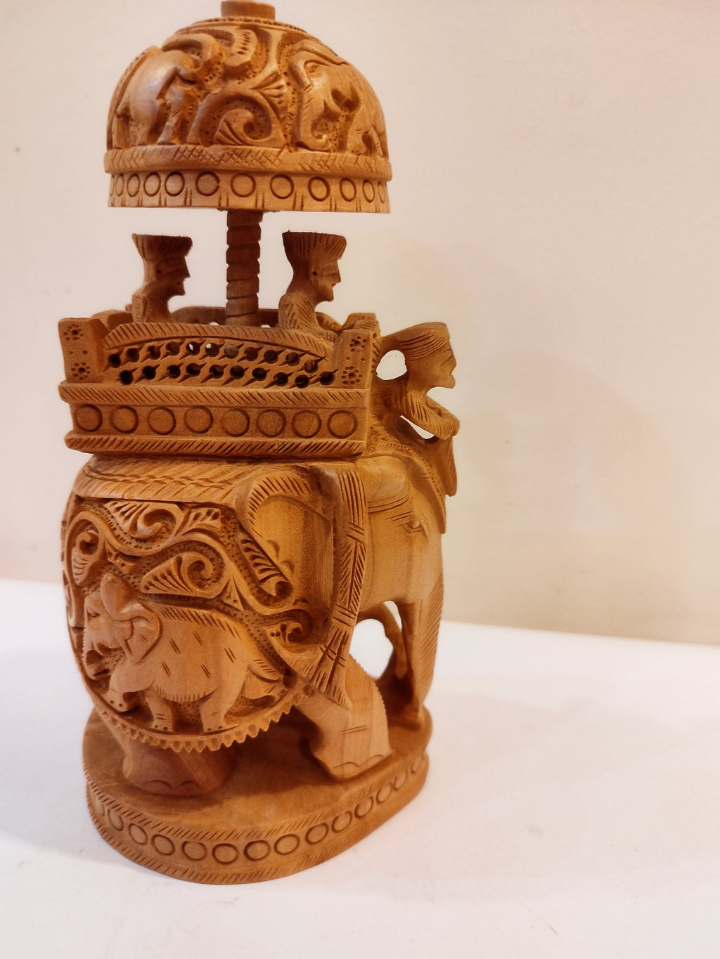 An elephant Maharaja,eight inches height.Well known to give strength to a person, family, office.