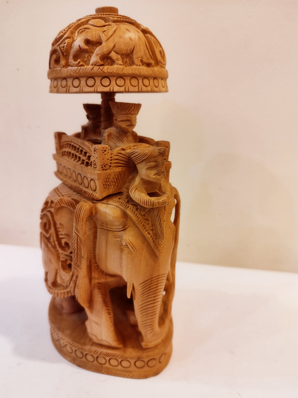 An elephant Maharaja,eight inches height.Well known to give strength to a person, family, office.