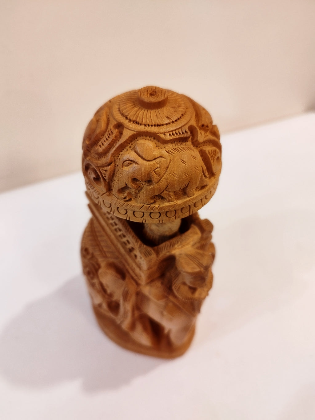 An elephant Maharaja,eight inches height.Well known to give strength to a person, family, office.
